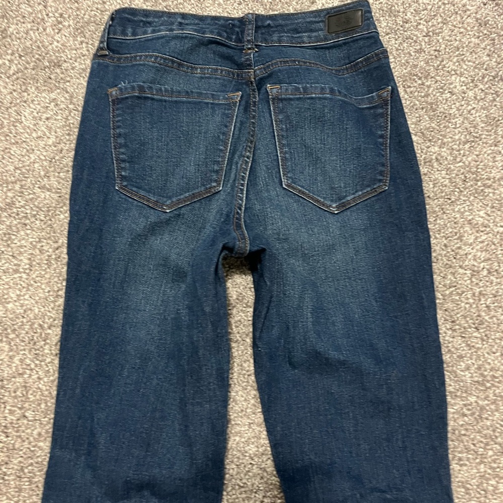 Sofia by Sofia Vergara Dark Blue Boot Cut Jeans Size 0 - Picture 4 of 4